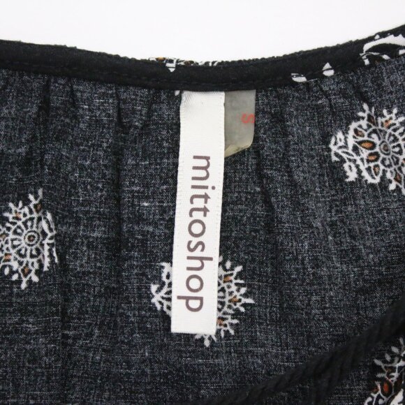 Mittoshop Womens Small Paisley Tassel Tunic Top - Picture 6 of 6